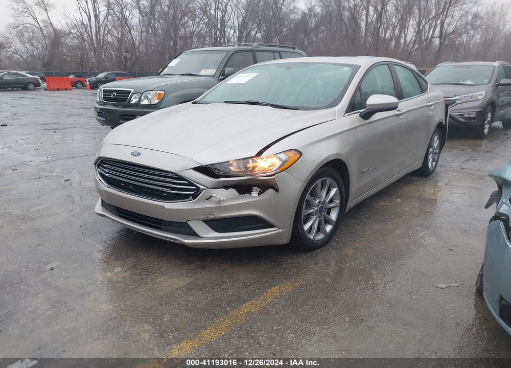 2017 FORD FUSION HYBRID SE VIN: 3FA6P0LU0HR300501