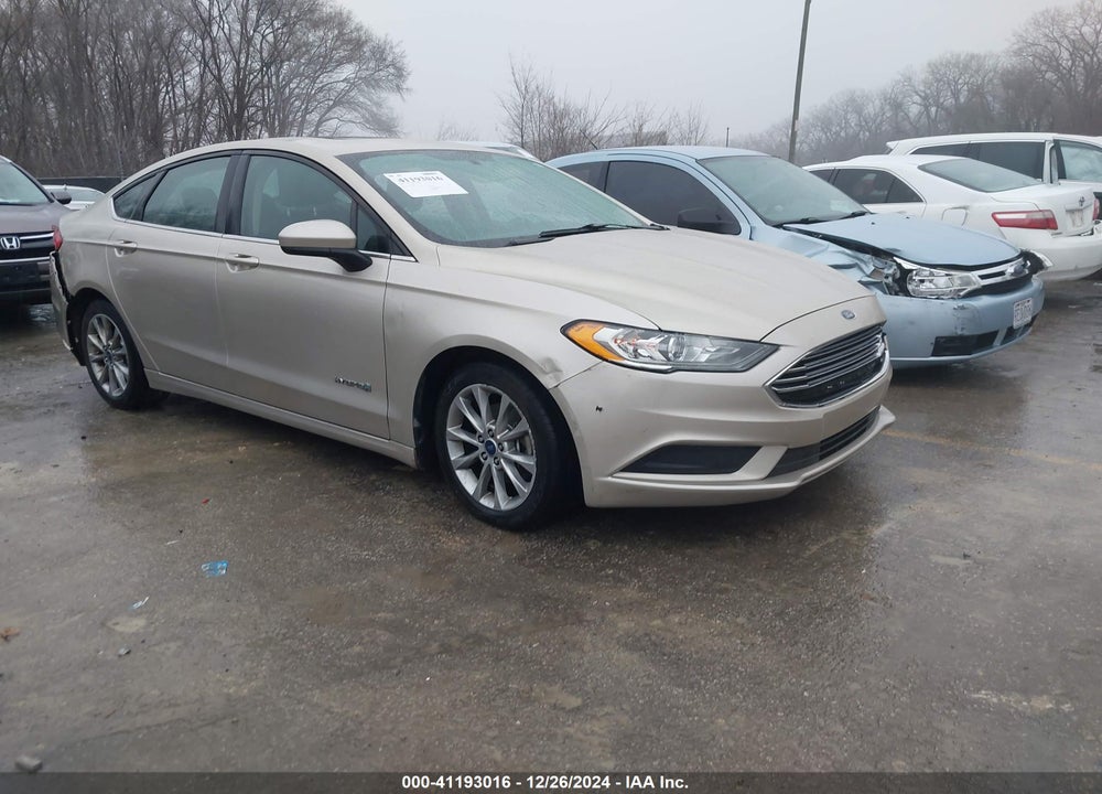 2017 FORD FUSION HYBRID SE VIN: 3FA6P0LU0HR300501