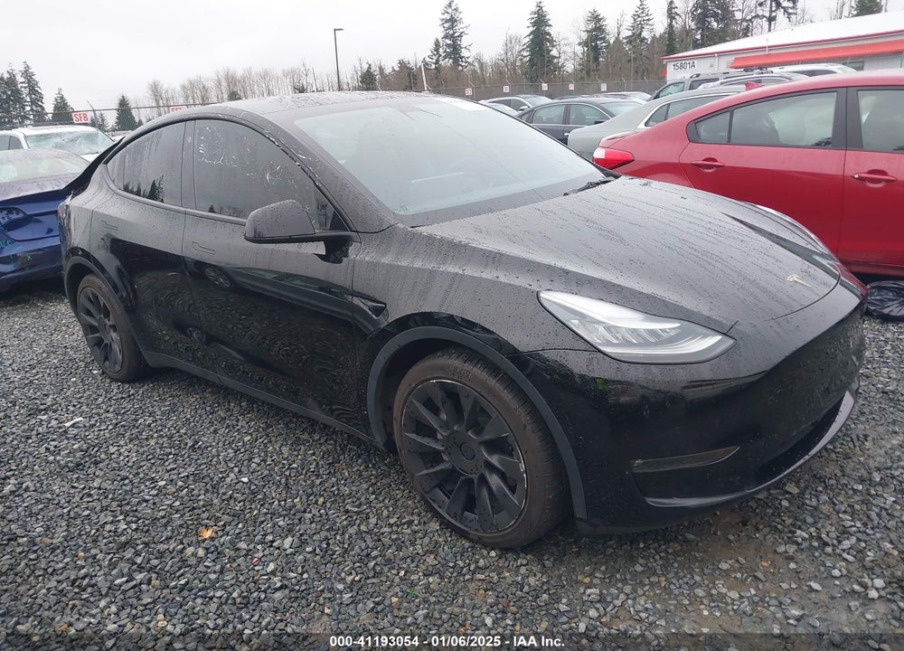 2021 TESLA MODEL Y LONG RANGE DUAL MOTOR ALL-WHEEL DRIVE VIN: 5YJYGDEE6MF239697