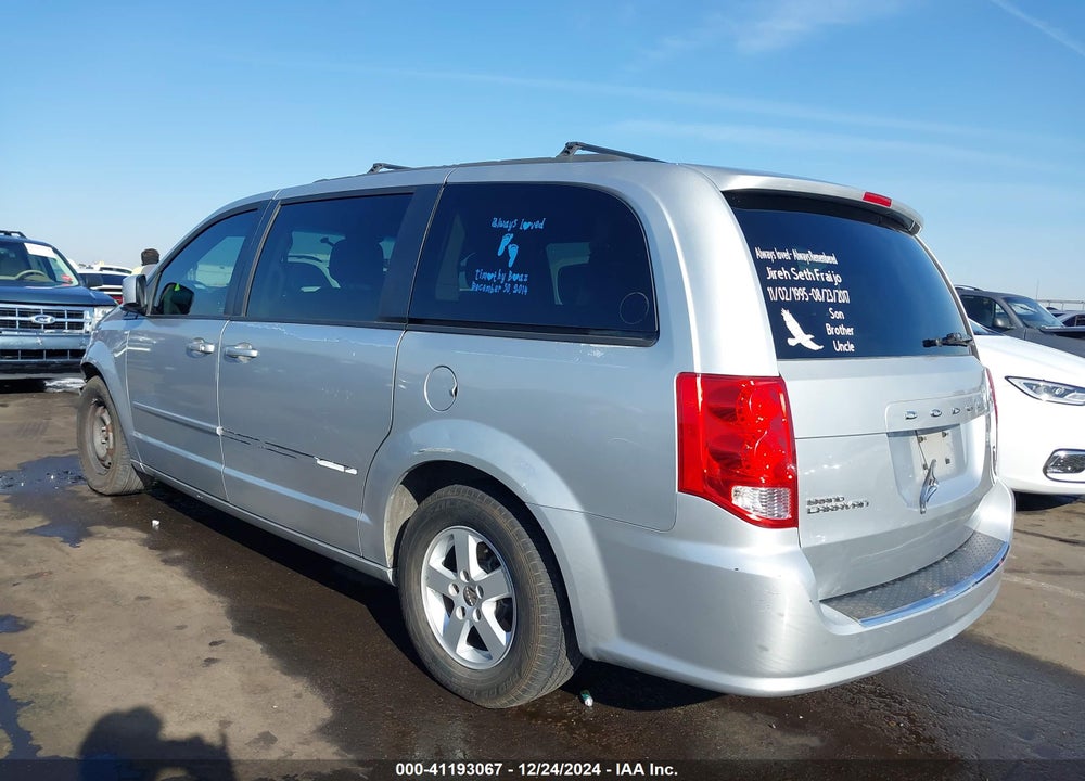 2011 DODGE GRAND CARAVAN MAINSTREET VIN: 2D4RN3DG1BR762492
