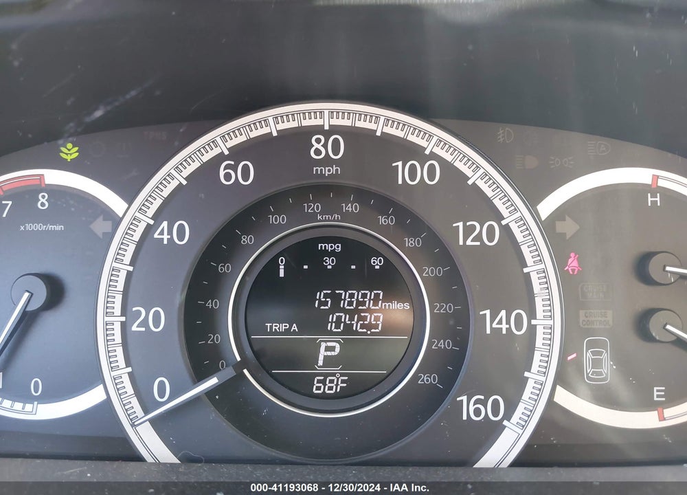 2013 HONDA ACCORD EX VIN: JHMCR2F77DC000504