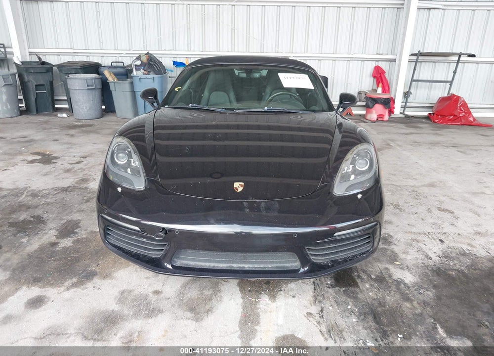 2017 PORSCHE 718 BOXSTER VIN: WP0CA2A8XHS220370
