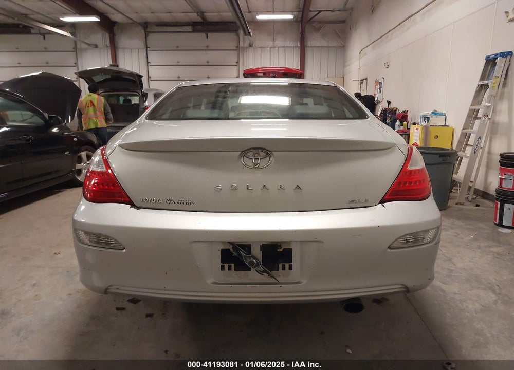 2007 TOYOTA CAMRY SOLARA SLE V6 VIN: 4T1CA30P97U120774