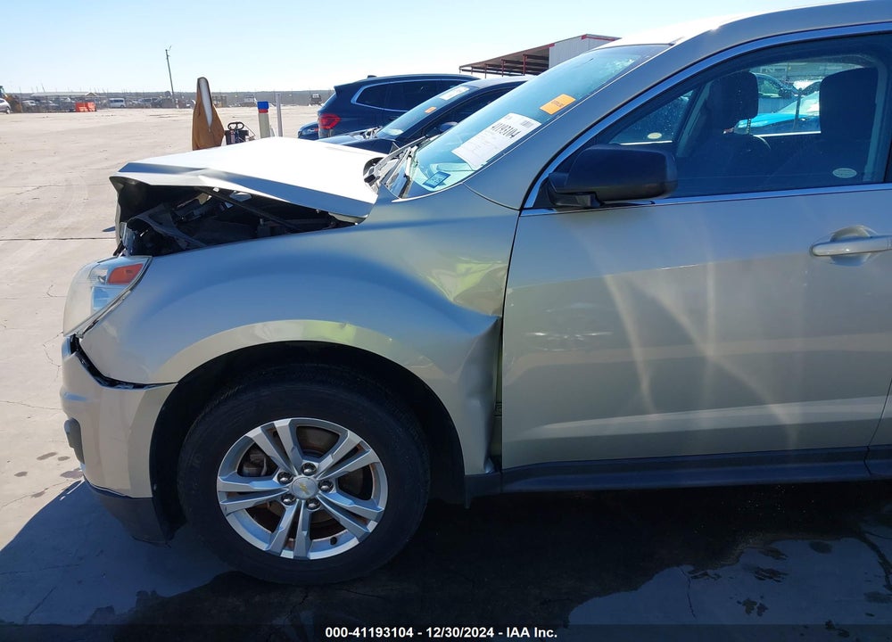 2013 CHEVROLET EQUINOX LS VIN: 2GNALBEK6D6338864