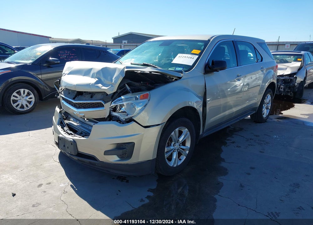 2013 CHEVROLET EQUINOX LS VIN: 2GNALBEK6D6338864