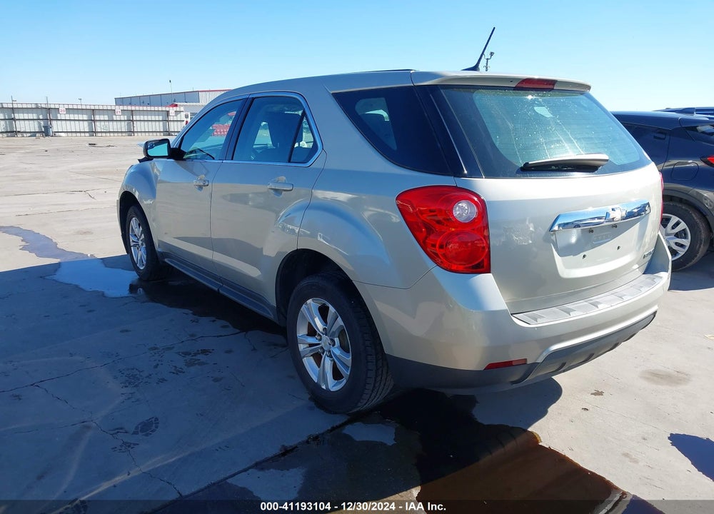 2013 CHEVROLET EQUINOX LS VIN: 2GNALBEK6D6338864