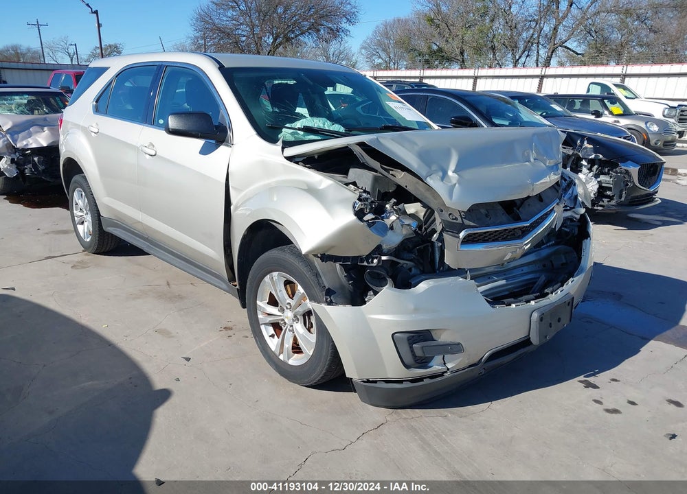2013 CHEVROLET EQUINOX LS VIN: 2GNALBEK6D6338864