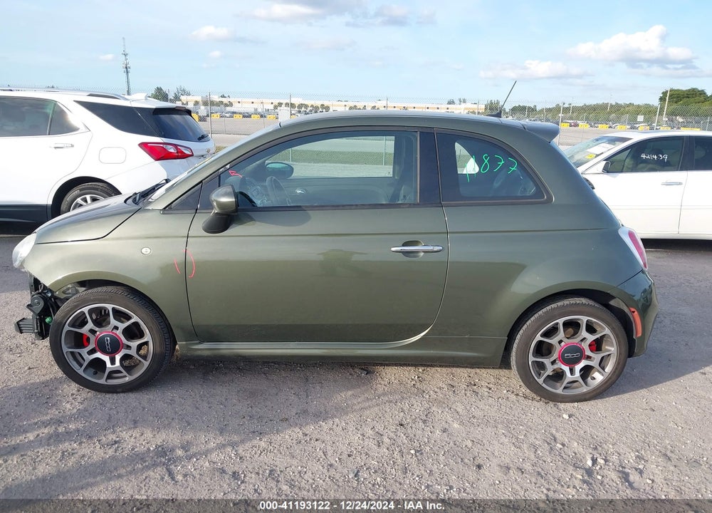 2015 FIAT 500 SPORT VIN: 3C3CFFBR9FT741564