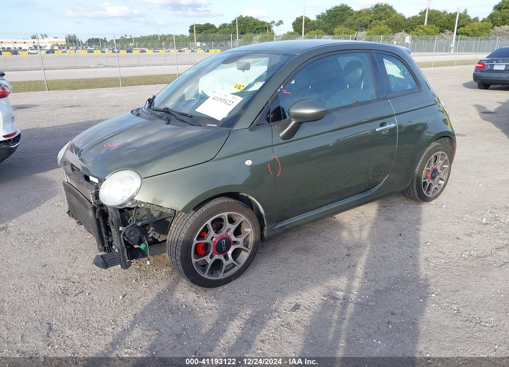 2015 FIAT 500 SPORT VIN: 3C3CFFBR9FT741564