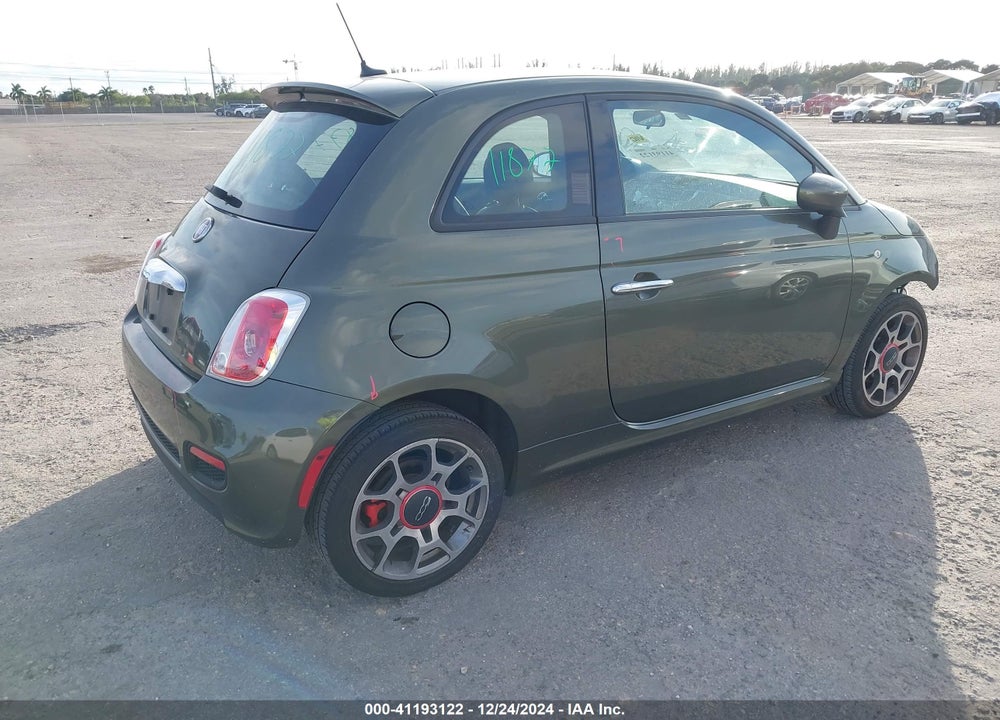 2015 FIAT 500 SPORT VIN: 3C3CFFBR9FT741564