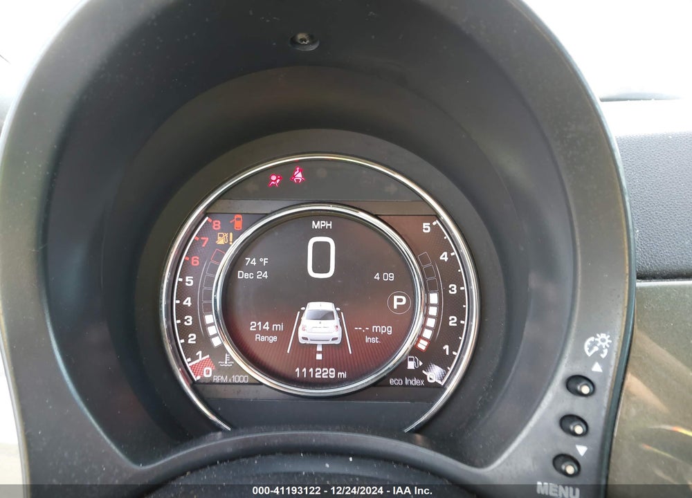 2015 FIAT 500 SPORT VIN: 3C3CFFBR9FT741564