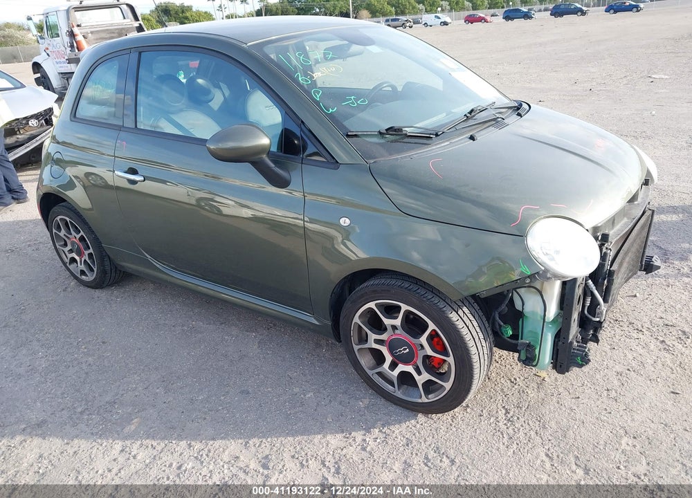 2015 FIAT 500 SPORT VIN: 3C3CFFBR9FT741564