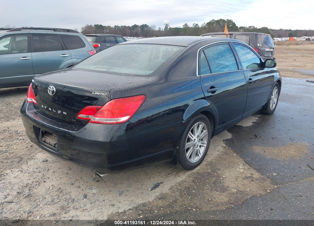2006 TOYOTA AVALON LIMITED VIN: 4T1BK36B96U068405