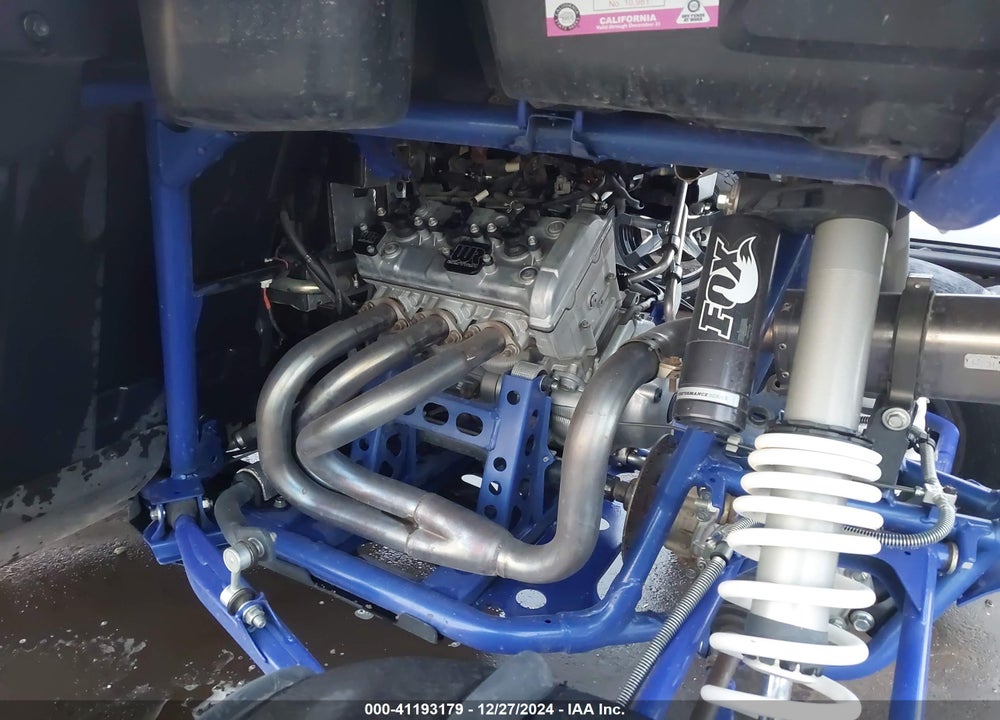 2017 YAMAHA YXZ1000 ET VIN: 5Y4AN08Y9HA100336
