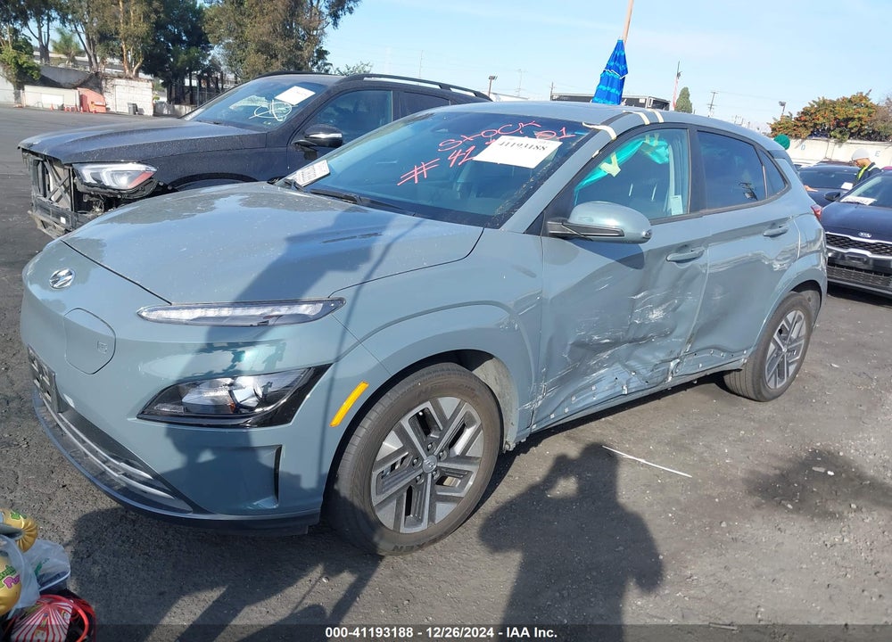 2022 HYUNDAI KONA ELECTRIC SEL VIN: KM8K33AG4NU159256