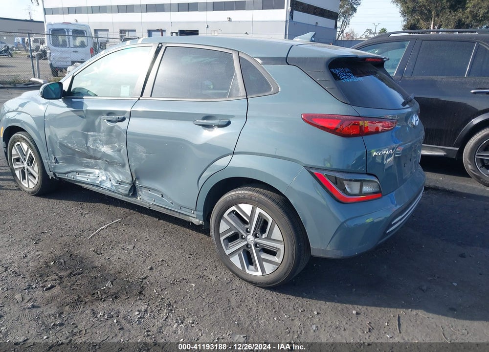 2022 HYUNDAI KONA ELECTRIC SEL VIN: KM8K33AG4NU159256