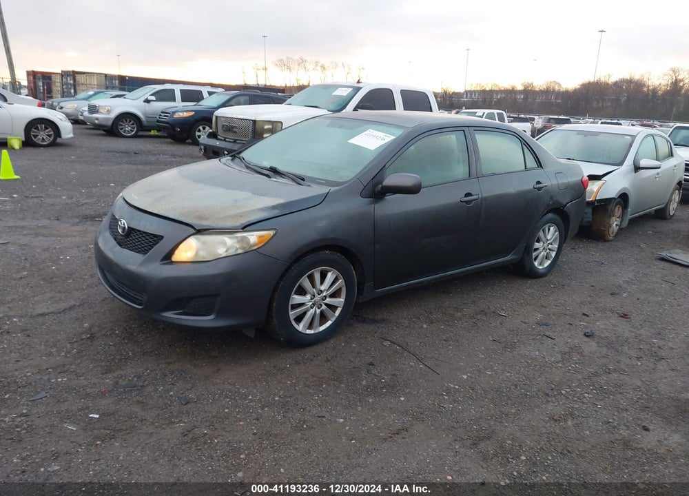 2009 TOYOTA COROLLA LE VIN: 1NXBU40EX9Z142213