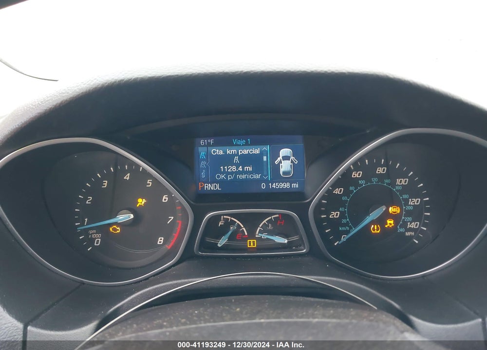 2014 FORD FOCUS SE VIN: 1FADP3K25EL140277