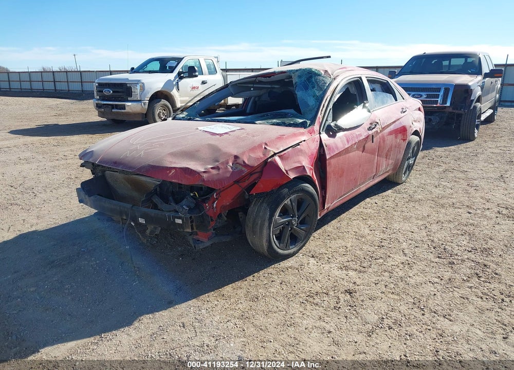 2022 HYUNDAI ELANTRA VIN: KMHLM4AG5NU226146