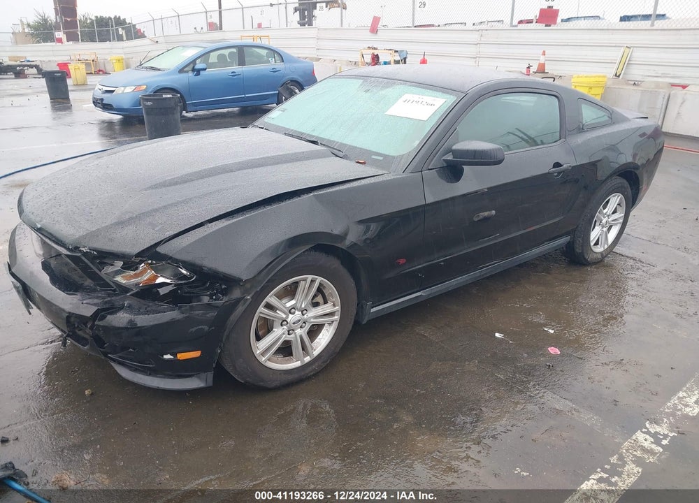 2012 FORD MUSTANG V6 VIN: 1ZVBP8AM1C5272808
