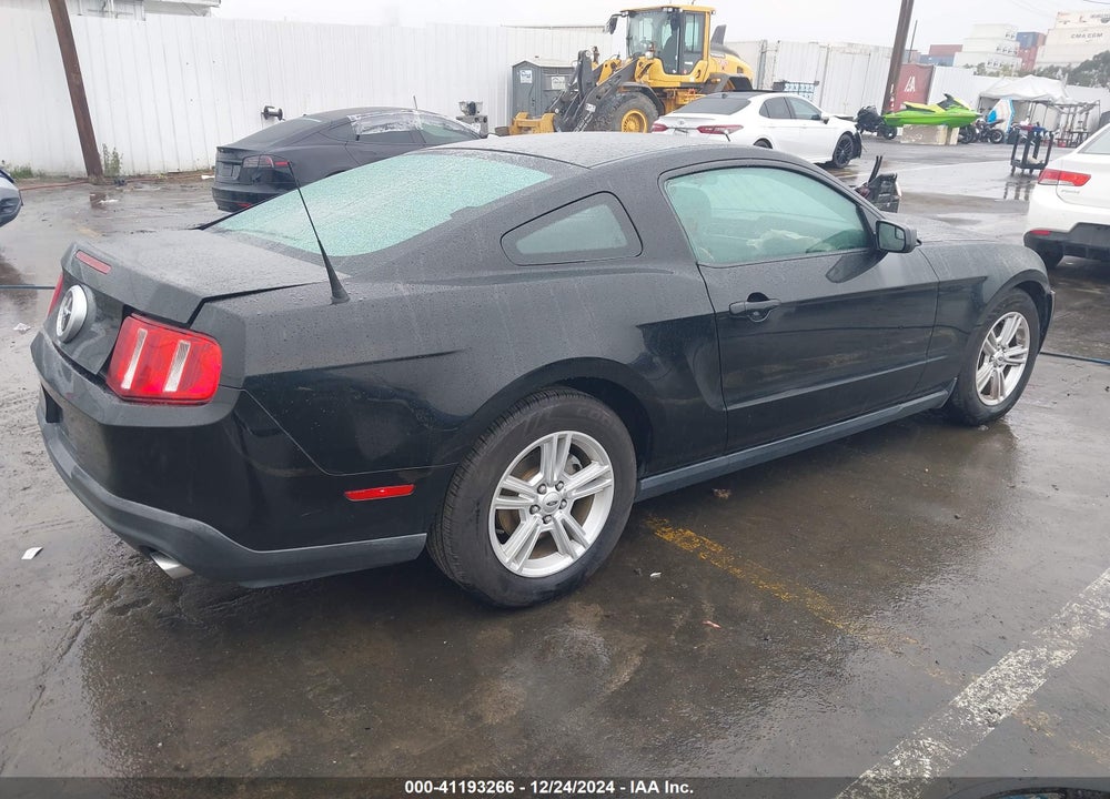2012 FORD MUSTANG V6 VIN: 1ZVBP8AM1C5272808
