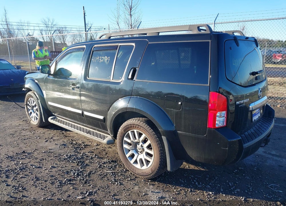 2010 NISSAN PATHFINDER LE VIN: 5N1AR1NB7AC620270