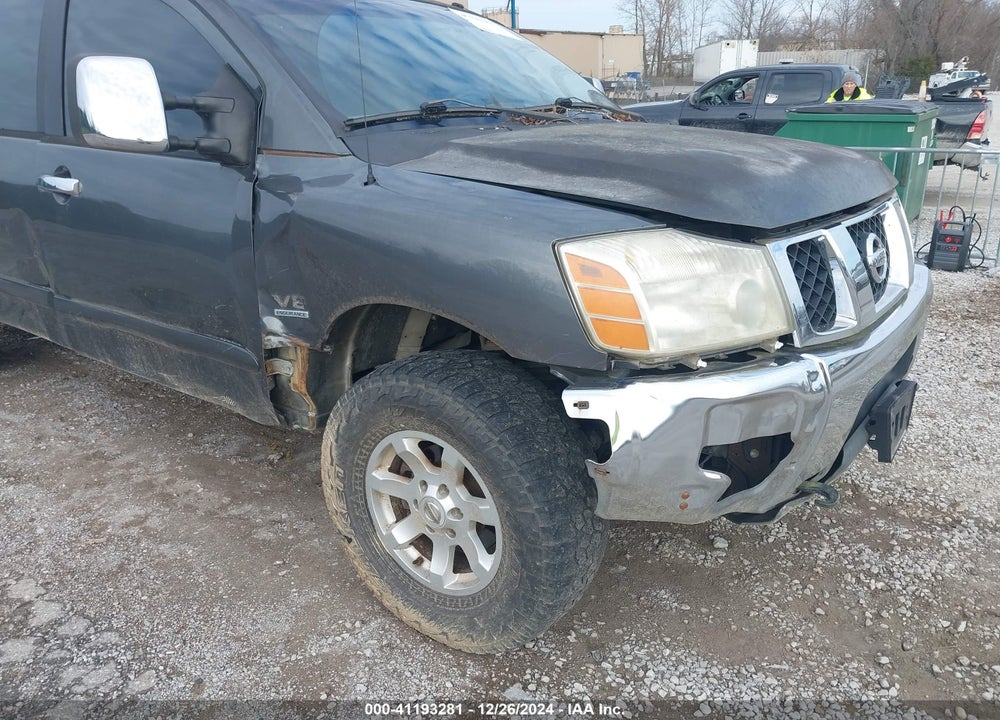 2004 NISSAN TITAN LE VIN: 1N6AA07B74N589854