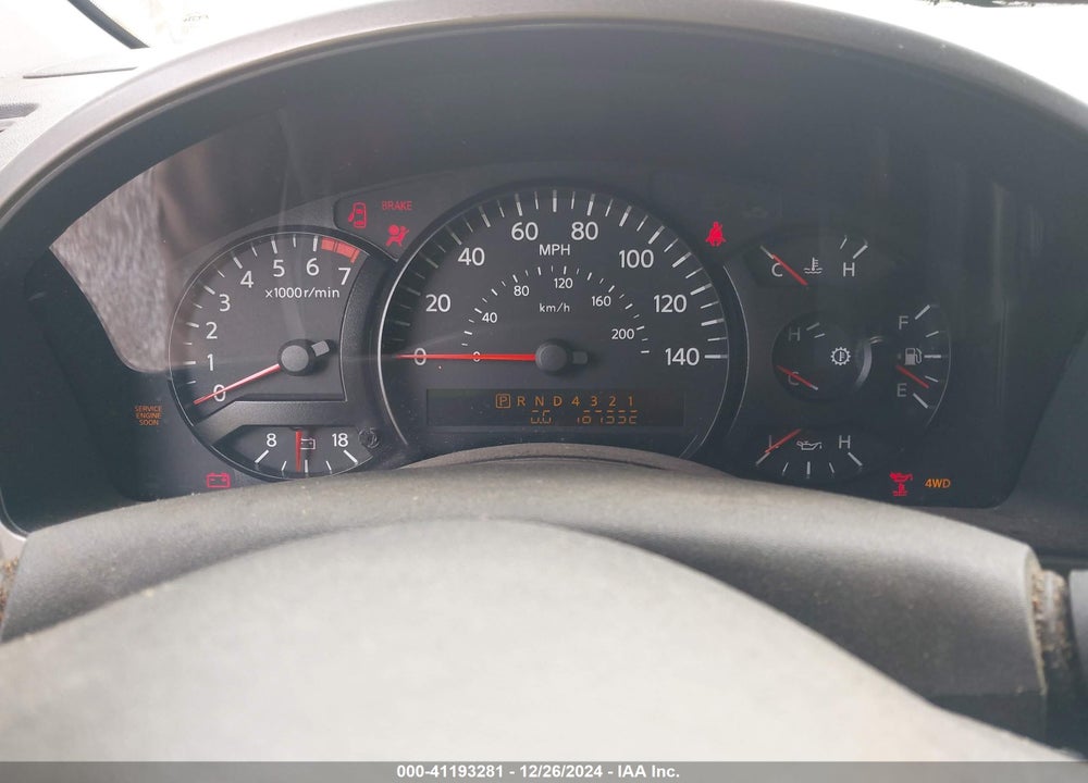 2004 NISSAN TITAN LE VIN: 1N6AA07B74N589854