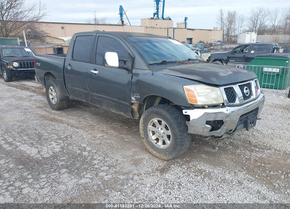2004 NISSAN TITAN LE VIN: 1N6AA07B74N589854