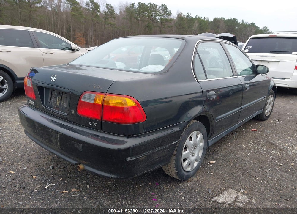 2000 HONDA CIVIC LX VIN: 1HGEJ6670YL034994