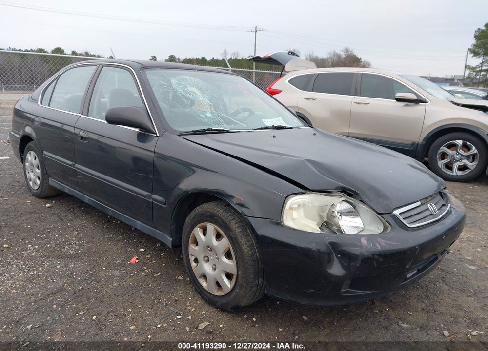 2000 HONDA CIVIC LX VIN: 1HGEJ6670YL034994