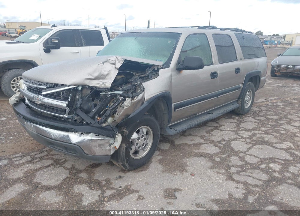 2001 CHEVROLET SUBURBAN 1500 LS VIN: 3GNEC16T41G182391