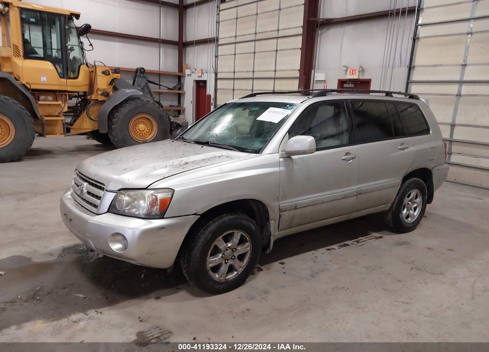 2007 TOYOTA HIGHLANDER V6 VIN: JTEEP21A670205980