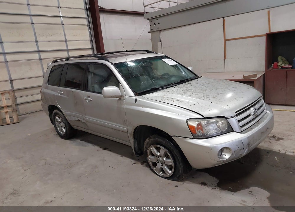 2007 TOYOTA HIGHLANDER V6 VIN: JTEEP21A670205980