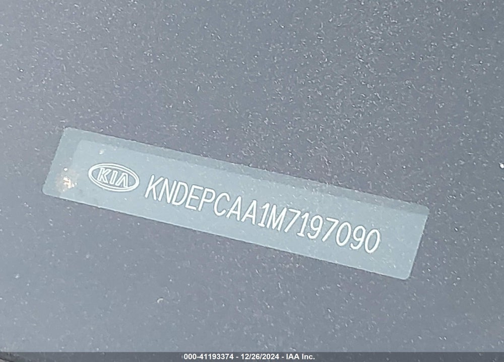 2021 KIA SELTOS LX VIN: KNDEPCAA1M7197090