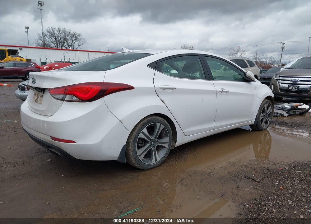 2015 HYUNDAI ELANTRA SPORT VIN: KMHDH4AH5FU347505