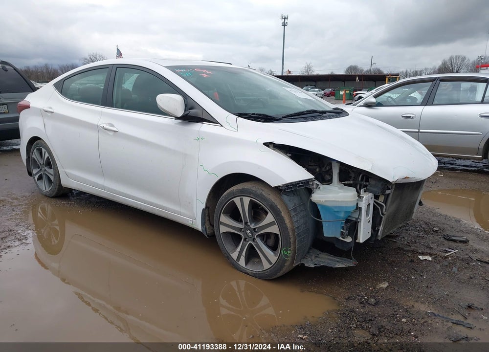 2015 HYUNDAI ELANTRA SPORT VIN: KMHDH4AH5FU347505