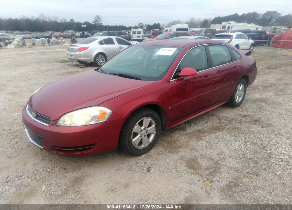 2009 CHEVROLET IMPALA LT VIN: 2G1WT57K291260609