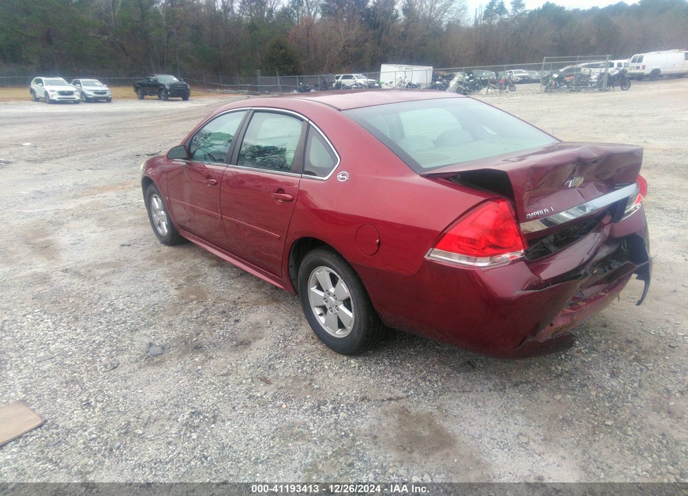 2009 CHEVROLET IMPALA LT VIN: 2G1WT57K291260609