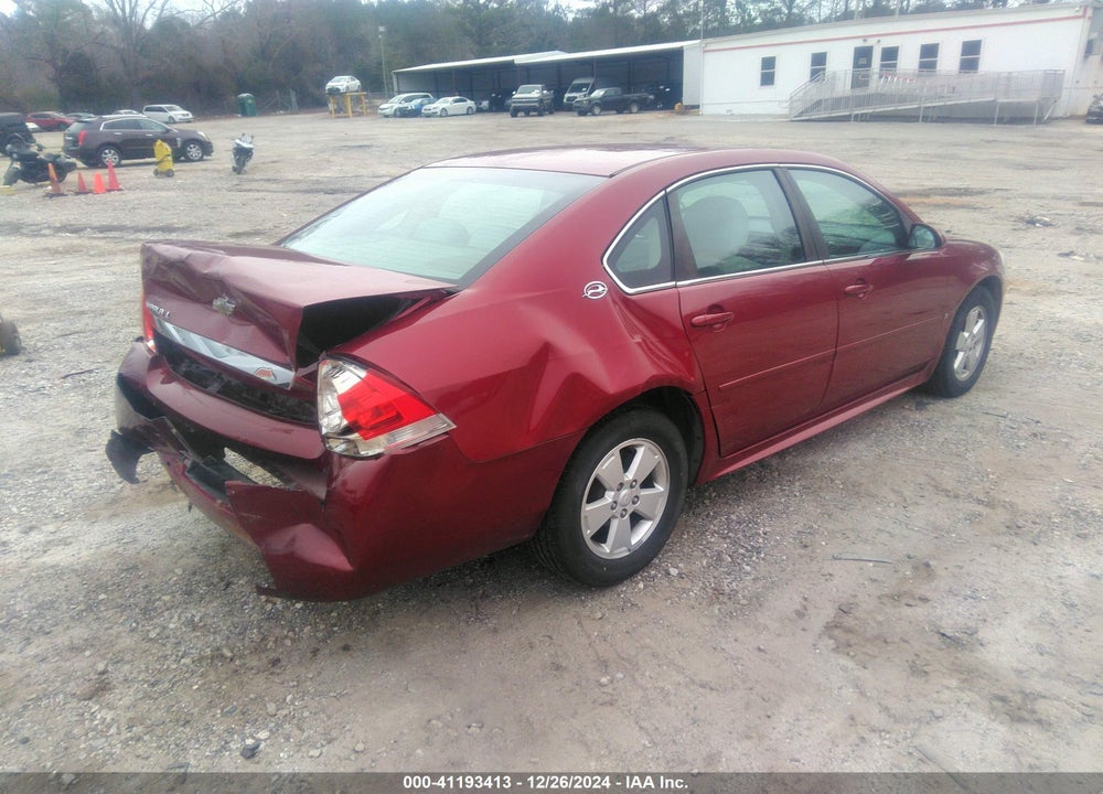 2009 CHEVROLET IMPALA LT VIN: 2G1WT57K291260609