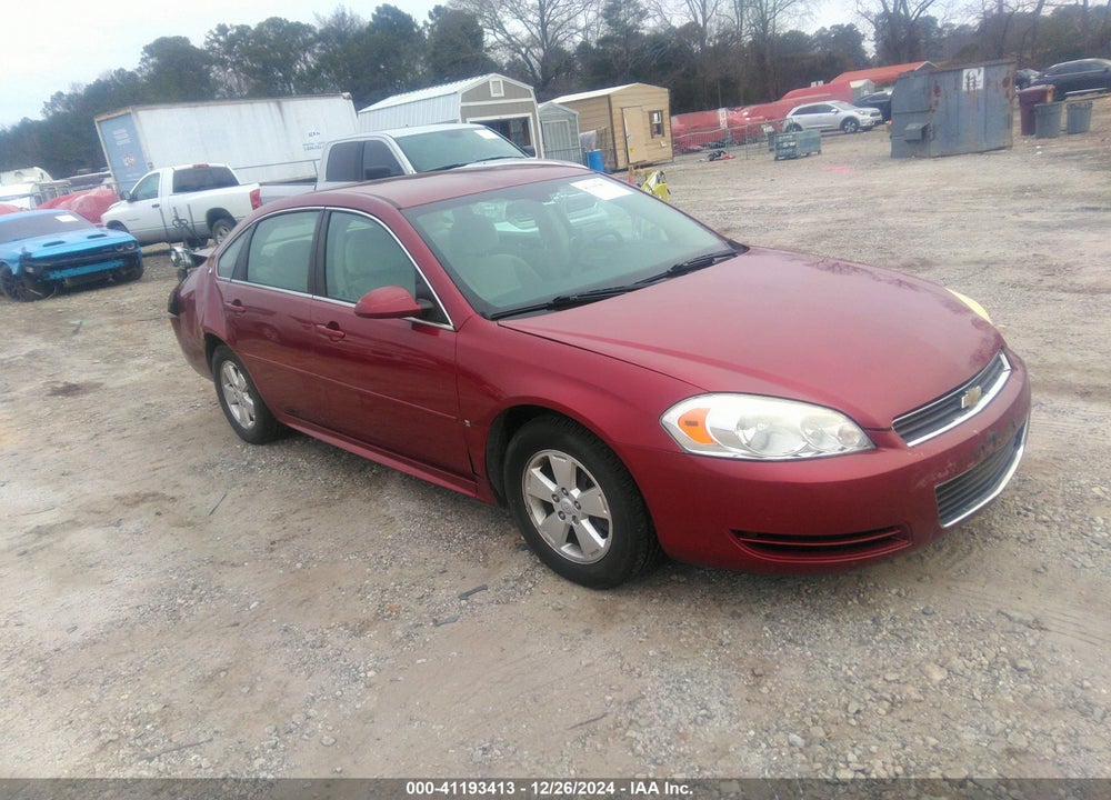 2009 CHEVROLET IMPALA LT VIN: 2G1WT57K291260609