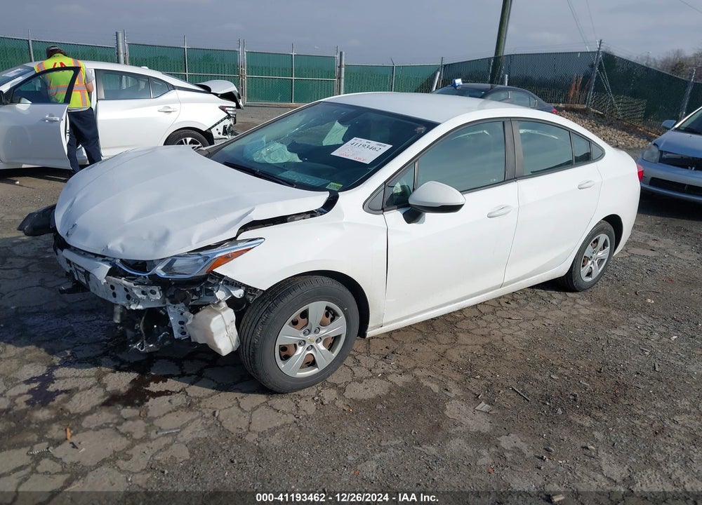 2018 CHEVROLET CRUZE LS AUTO VIN: 1G1BC5SM8J7196784