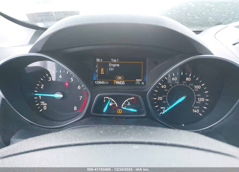 2017 FORD ESCAPE SE VIN: 1FMCU9GDXHUB34903
