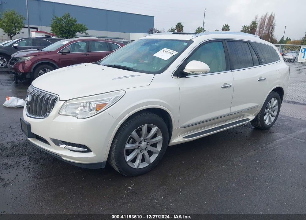 2015 BUICK ENCLAVE PREMIUM VIN: 5GAKVCKD9FJ298936