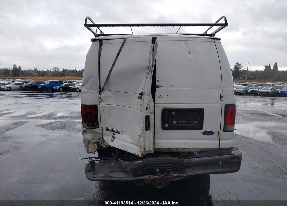 2006 FORD E-250 COMMERCIAL/RECREATIONAL VIN: 1FTNS24W86DB02660