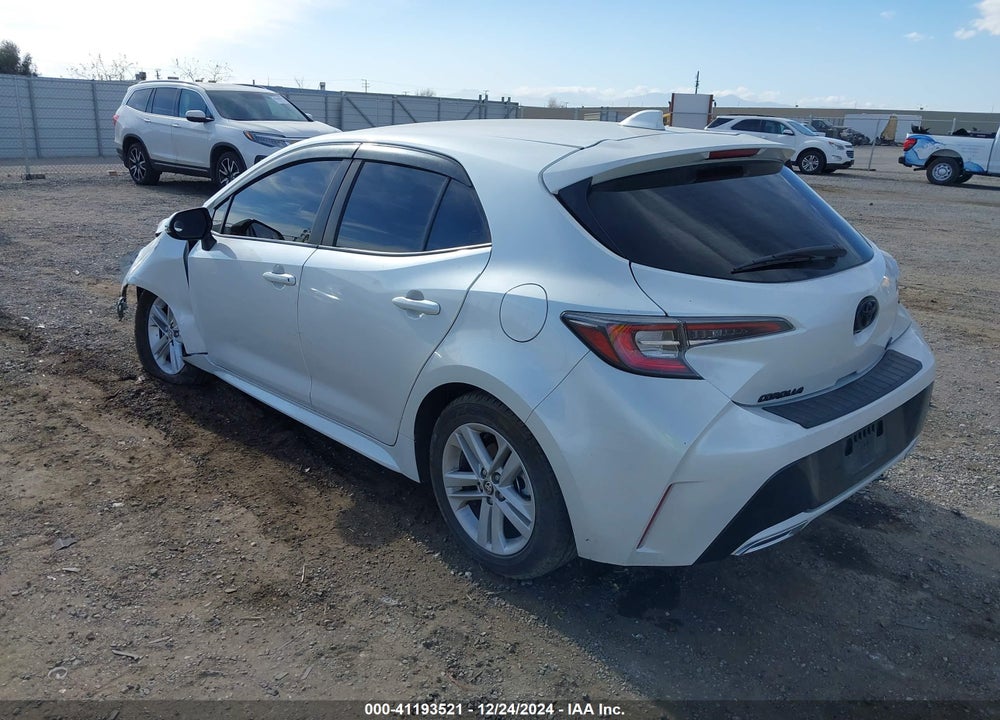 2021 TOYOTA COROLLA VIN: JTND4MBE2M3131730