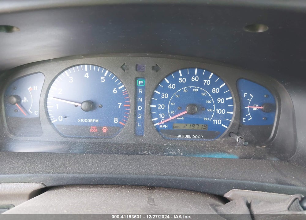 2001 TOYOTA SIENNA XLE VIN: 4T3ZF13C91U383970