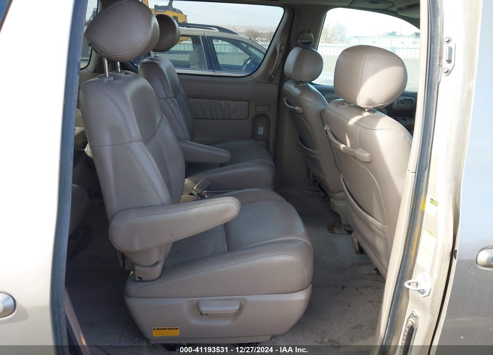 2001 TOYOTA SIENNA XLE VIN: 4T3ZF13C91U383970