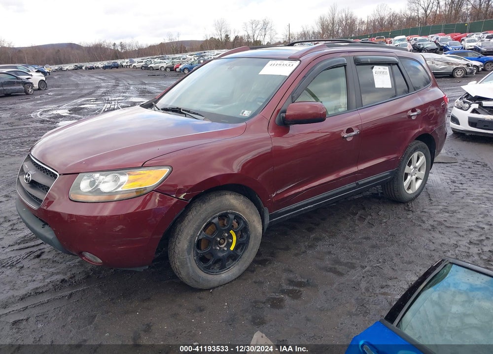 2007 HYUNDAI SANTA FE LIMITED/SE VIN: 5NMSH73E17H115430