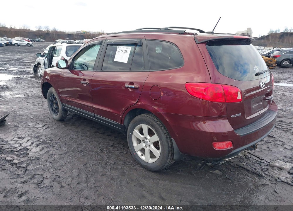2007 HYUNDAI SANTA FE LIMITED/SE VIN: 5NMSH73E17H115430